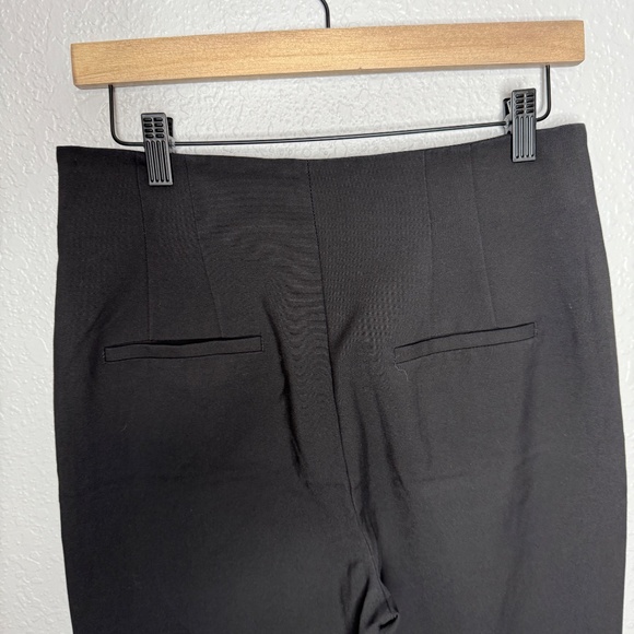 Zara Black Pants with pleating size 6 -cp - Picture 5 of 6